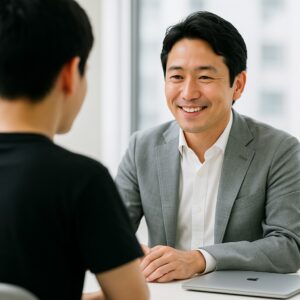 エグゼクティブコーチングを受けている画像