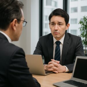 社内の1on1ミーティング。コーチングでも、ティーチングでもない。業務の進捗管理にしかすぎない