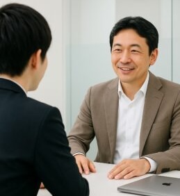 管理職がメンバーと面談